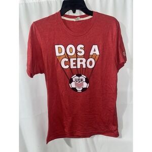 Homage Dos A Cero Team USA Soccer T Shirt Medium